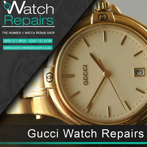 broken gucci watch gold woth heart|Gucci Watch Repair Experts .